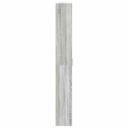 Berkfield Home Wardrobe Grey Sonoma 55x25x189 cm Engineered Wood - Size: 55 x 25 x 189 cm - thumbnail 7
