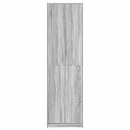Berkfield Home Wardrobe Grey Sonoma 55x25x189 cm Engineered Wood - Size: 55 x 25 x 189 cm - thumbnail 6