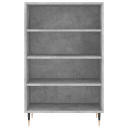 Berkfield Home Highboard Concrete Grey 57x35x90 cm Engineered Wood - Size: 57 x 35 x 90 cm - thumbnail 4