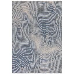 The Rug Shop UK Modern Abstract Easy To clean Blue Area Rug - Size: 160 cm x 230 cm - thumbnail 6