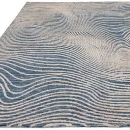 The Rug Shop UK Modern Abstract Easy To clean Blue Area Rug - Size: 160 cm x 230 cm - thumbnail 7