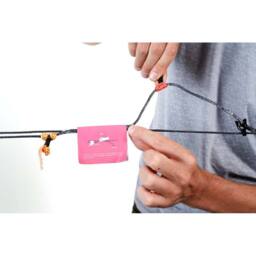 Ticket To The Moon Lightest Pro Hammock - Portable Camping Hammock in Navy - thumbnail 6