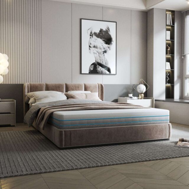 Comfort High-Density Memory Foam Mattress Double L137xW190cmxH24