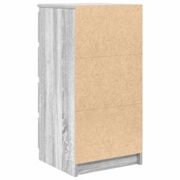 Berkfield Home Sideboard with Drawers Grey Sonoma 37.5x35x99 cm Engineered Wood - thumbnail 8