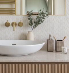 Posh Trading Company Kensington Soap Dispenser - Taupe - thumbnail 3