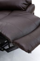 More4Homes Madison Electric Bonded Leather Automatic Recliner Home Lounge Chair in Brown - thumbnail 5