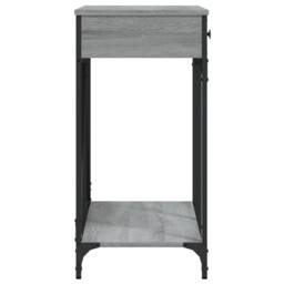 Berkfield Home Decorative Console Table Grey Sonoma 100x39x78.5 cm Engineered Wood - thumbnail 7