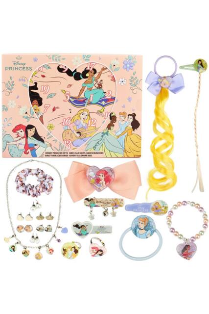 Disney Princess Hair Accessories Advent Calendar Christmas Gift - image 1