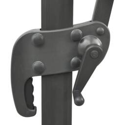 Berkfield Home Cantilever Umbrella with Double Top 300x300 cm Anthracite in Dark Grey - thumbnail 6