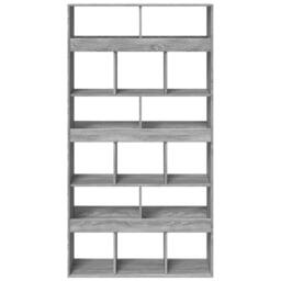 Berkfield Home Room Divider Grey Sonoma 100x33x187.5 cm Engineered Wood - thumbnail 4
