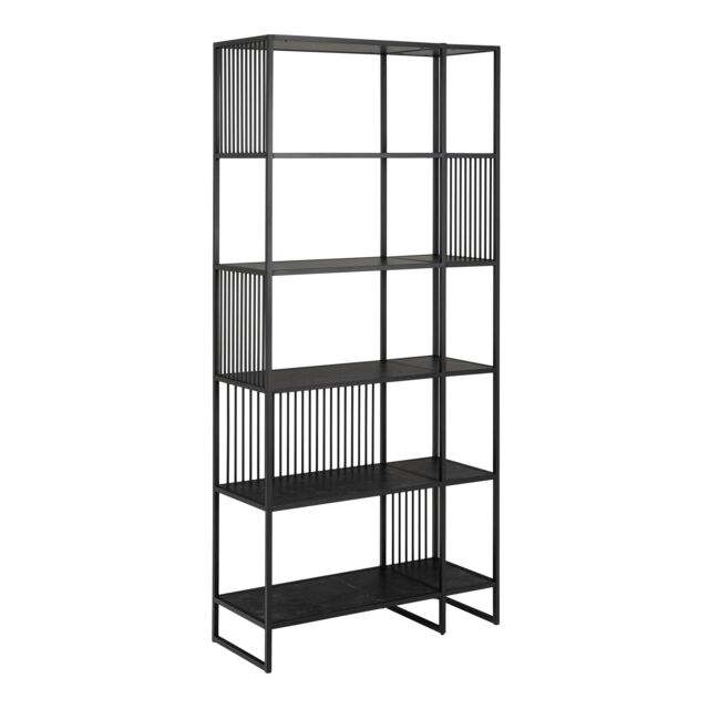 Furniture To Go Strington Bookcase with 5 Shelves in Black - image 1
