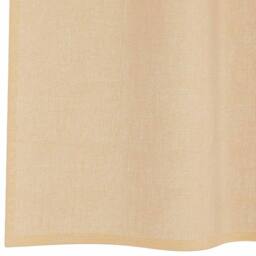 Berkfield Home Voile Curtains with Loops 2 pcs Sand 140x260 cm in Light Sand - thumbnail 6