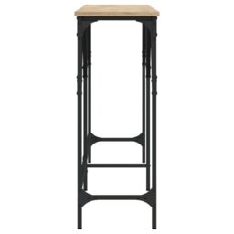Berkfield Home Console Table Sonoma Oak 180x29x75 cm Engineered Wood in Brown - Size: 180 x 29 x 75 cm - thumbnail 5