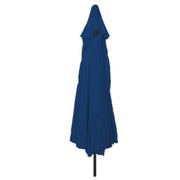Berkfield Home Modern Garden Parasol 395 cm x 245 cm Azure Blue - thumbnail 3
