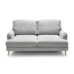 Abakus Direct Harper 3-Seater Sofa - Durable & Easy Clean Upholstery in Light Grey - thumbnail 8