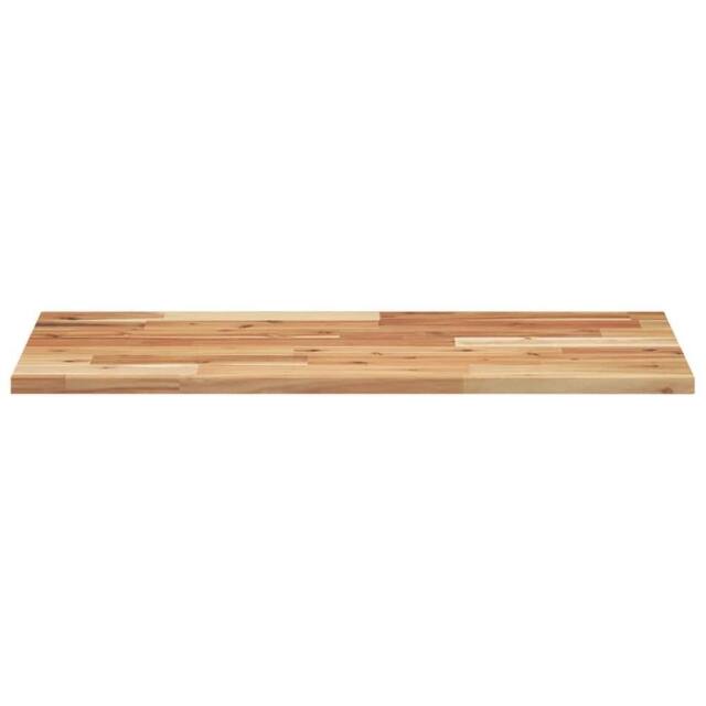Berkfield Home Versatile Bathroom Vanity Top Oil Finished 100x40x2 cm Solid Wood in Brown - Size: 100 x 40 x 2 cm - image 1