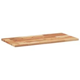 Berkfield Home Versatile Bathroom Vanity Top Oil Finished 100x40x2 cm Solid Wood in Brown - Size: 100 x 40 x 2 cm - thumbnail 6