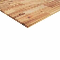 Berkfield Home Versatile Bathroom Vanity Top Oil Finished 100x40x2 cm Solid Wood in Brown - Size: 100 x 40 x 2 cm - thumbnail 7