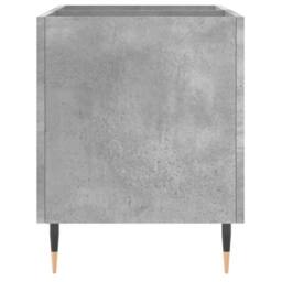 Berkfield Home Record Cabinet Concrete Grey 74.5x38x48 cm Engineered Wood - thumbnail 5