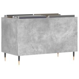 Berkfield Home Record Cabinet Concrete Grey 74.5x38x48 cm Engineered Wood