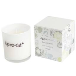 Serenityy Agnes + Cat Votive Candle Dolly Blue 200g in White - thumbnail 1