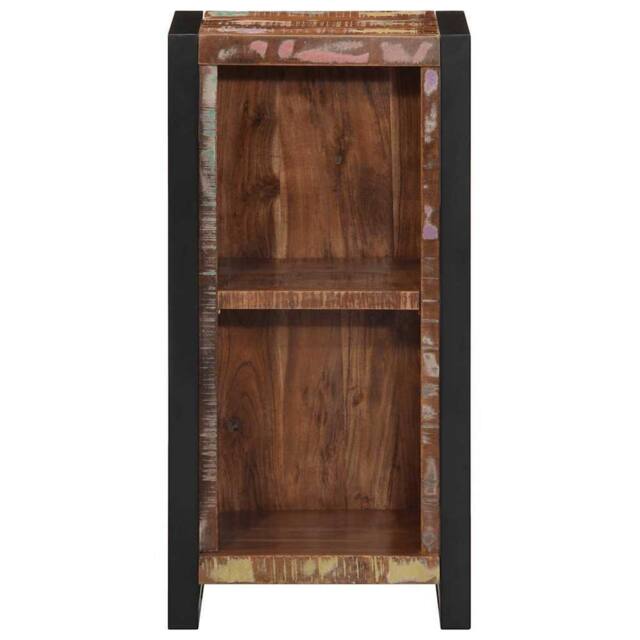 Berkfield Home Bedside Cabinet 40x30x80 cm Solid Wood Reclaimed in Brown - Size: 40 x 30 x 80 cm - image 1