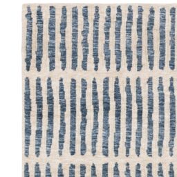 The Rug Shop UK Blue Modern Easy to clean Machine Made Striped Area Rug - Size: 160 cm x 230 cm - thumbnail 3