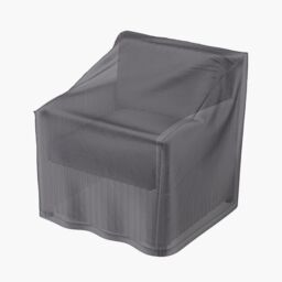 Ruma AeroCover High Back Chairs Waterproof Polyester Cover W75xD78xH90cm in Dark Grey - Size: 1 Pack - thumbnail 1