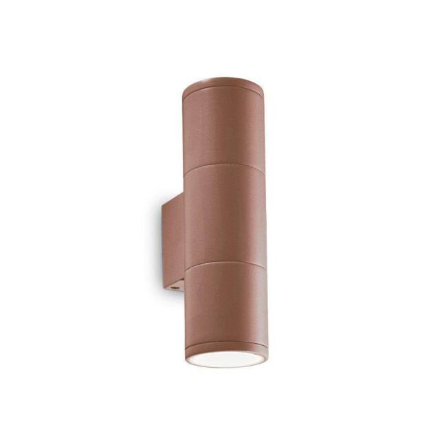Netlighting Gun Outdoor Up Down Light Coffee IP44 GU10 in Brown