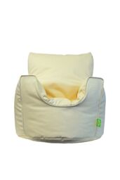 Bean Lazy Cotton Twill Natural Bean Bag Arm Chair Toddler Size - Size: Small - thumbnail 1