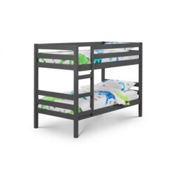 Ashfield Anthracite Bunk Bed in Charcoal - Size: Single - thumbnail 2