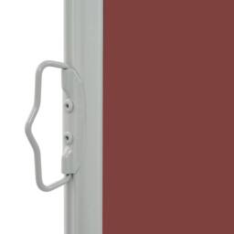 Berkfield Home Patio Retractable Side Awning 60x300 cm Brown - thumbnail 5