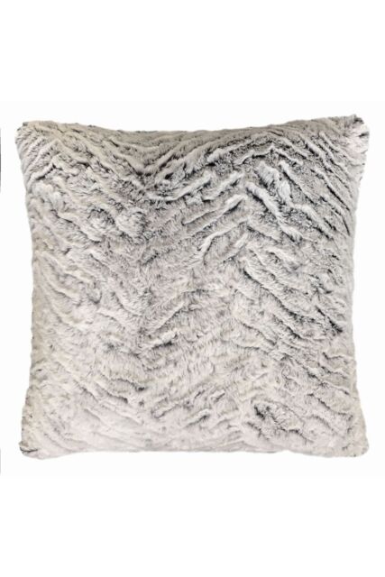 Catherine Lansfield Wolf 43cm x 43cm Cushion in Grey - Size: 43 cm x 43 cm - image 1