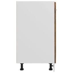 Berkfield Home Premium Bottom Cabinet Smoked Oak 60x46x81.5 cm Engineered Wood in Brown - thumbnail 6
