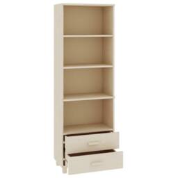 Berkfield Home Highboard HAMAR Honey Brown 60x35x180 cm Solid Wood Pine - Size: 60 x 35 x 180 cm - thumbnail 6