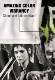 Warner Brothers Beetlejuice 2 50x60 Group Band Silky Touch Super Soft Throw Blanket in White - thumbnail 4