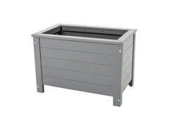Norfolk Leisure Lifestyle Florenity Rectangular Planter 35x60cm in Light Grey - Size: 35x60 cm - thumbnail 3