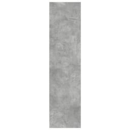 Berkfield Home Wardrobe Concrete Grey 30x50x200 cm Engineered Wood - Size: 30 x 50 x 200 cm - thumbnail 5