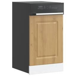 Berkfield Home Dishwasher Panel¬†Kalmar¬†Artisan Oak 45x1.5x67 cm Engineered Wood in Brown - thumbnail 2