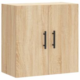 Berkfield Home Wall Cabinet Sonoma Oak 60x31x60 cm Engineered Wood in Brown - Size: 60 x 31 x 60 cm - thumbnail 1