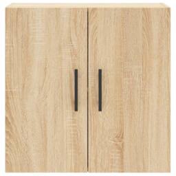 Berkfield Home Wall Cabinet Sonoma Oak 60x31x60 cm Engineered Wood in Brown - Size: 60 x 31 x 60 cm - thumbnail 5