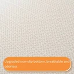 Havendro Light Gray M Size Bath Mat Non Slip Mat Bathroom Rug Toilet Mats in Light Grey - thumbnail 2
