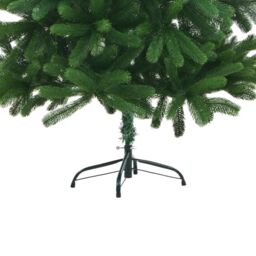 Berkfield Home Artificial Pre-lit Christmas Tree with Ball Set 150 cm Green - thumbnail 5