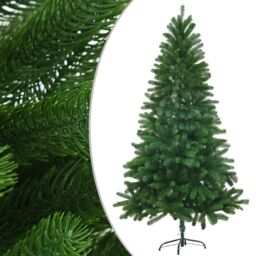 Berkfield Home Artificial Pre-lit Christmas Tree with Ball Set 150 cm Green - thumbnail 2