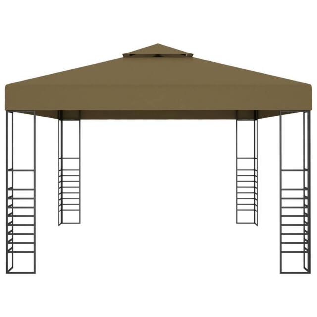 Berkfield Home Gazebo 3x4 m Taupe 180 g/m ² - image 1