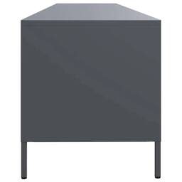 Berkfield Home TV Cabinet Anthracite 202x39x43.5 cm Cold-rolled Steel in Dark Grey - thumbnail 6