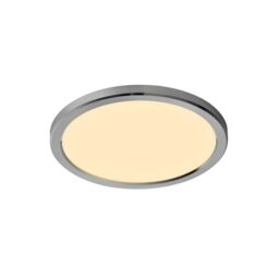Nordlux Oja Ceiling Light Chrome Plastic Bathroom LED IP54 3000/4000k Mains in Silver - thumbnail 3