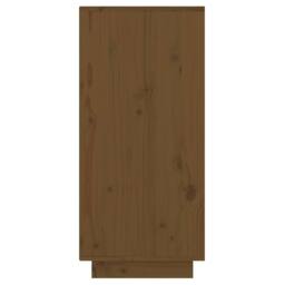 Berkfield Home Console Cabinet Honey Brown 60x34x75 cm Solid Wood Pine - Size: 60 x 34 x 75 cm - thumbnail 7
