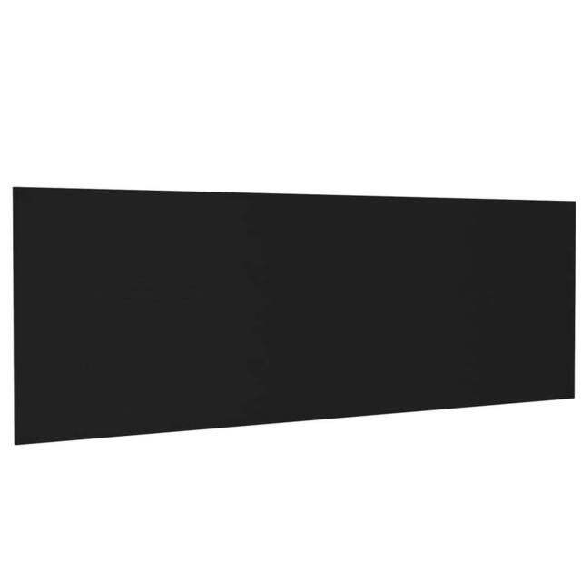 Berkfield Home Wall Headboard Black 240x1.5x80 cm Engineered Wood - image 1