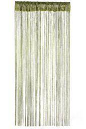 Neel Blue Glitter String Curtain Polyester Fringe Panel Spaghetti Tassel Curtain, 200cm x 90cm in Green - Size: 200 cm x 90 cm - thumbnail 5